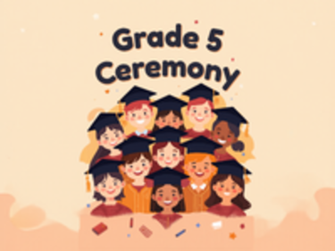 Grade 5 Ceremony