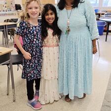 Dressing up for Diwali